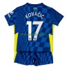 Maillot de Supporter Chelsea Mateo Kovacic 17 Domicile 2021-22 Pour Enfant